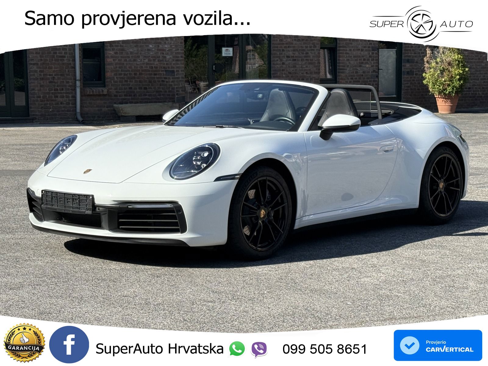 Porsche 911 Carrera Cabriolet 3.0 (385 KS) PDK