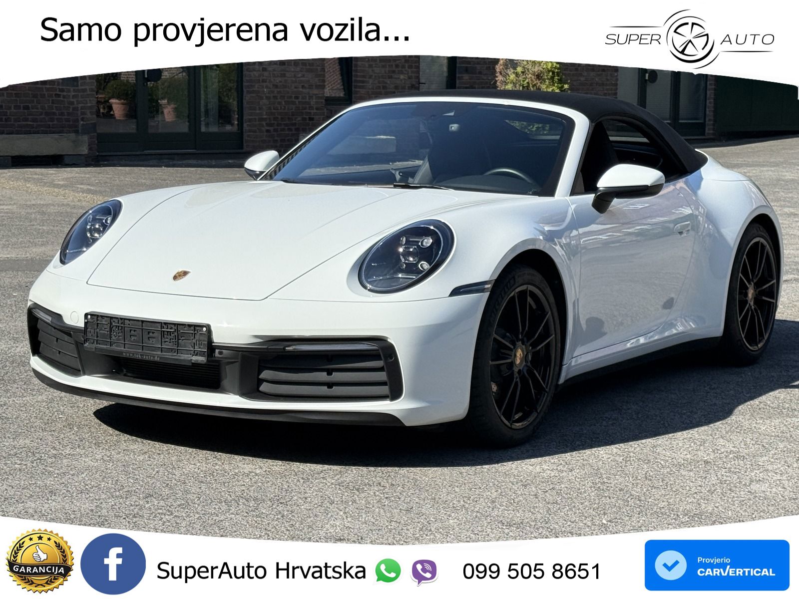 Porsche 911 Carrera Cabriolet 3.0 (385 KS) PDK