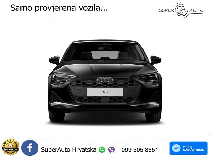 Audi A3 35 TFSI (150 KS) S tronic advanced LED+GR SJED+ACC