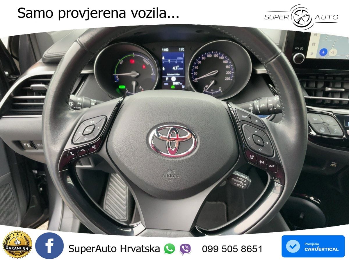 Toyota C-HR 1.8 (122 KS) Hybrid e-CVT Team D LED+GR SJED+ACC