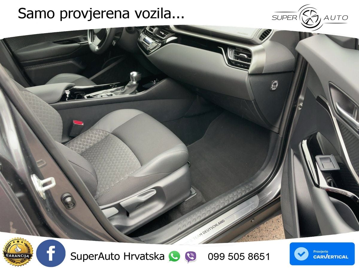 Toyota C-HR 1.8 (122 KS) Hybrid e-CVT Team D LED+GR SJED+ACC