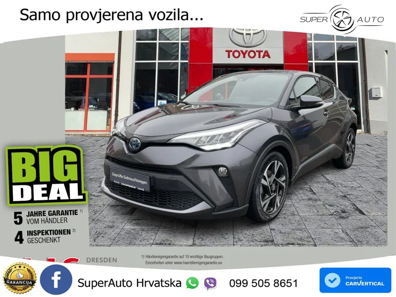 Toyota C-HR 1.8 (122 KS) Hybrid e-CVT Team D LED+GR SJED+ACC