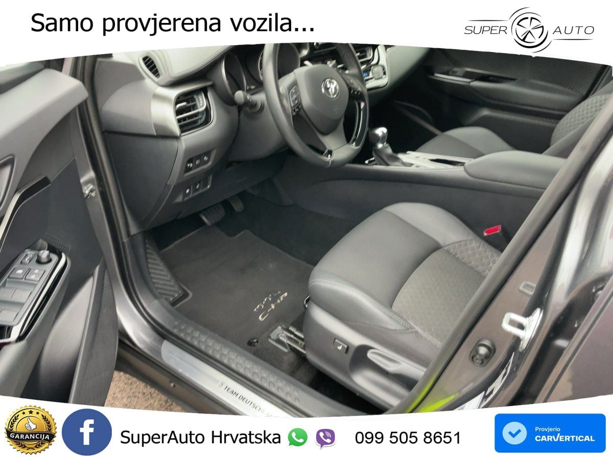 Toyota C-HR 1.8 (122 KS) Hybrid e-CVT Team D LED+GR SJED+ACC