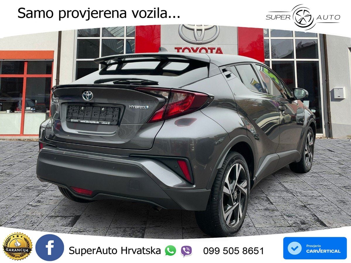 Toyota C-HR 1.8 (122 KS) Hybrid e-CVT Team D LED+GR SJED+ACC
