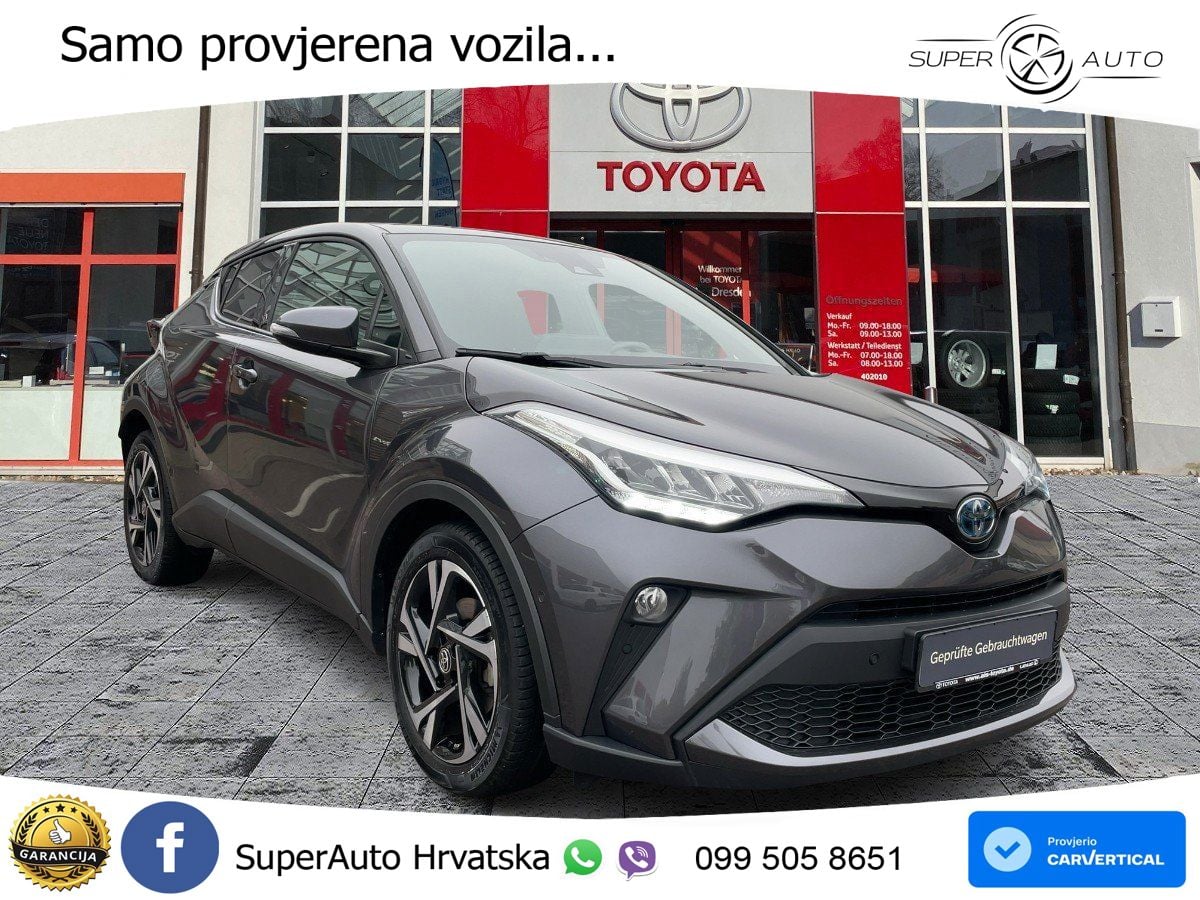 Toyota C-HR 1.8 (122 KS) Hybrid e-CVT Team D LED+GR SJED+ACC