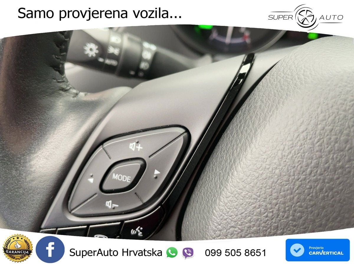 Toyota C-HR 1.8 (122 KS) Hybrid e-CVT Team D LED+GR SJED+ACC