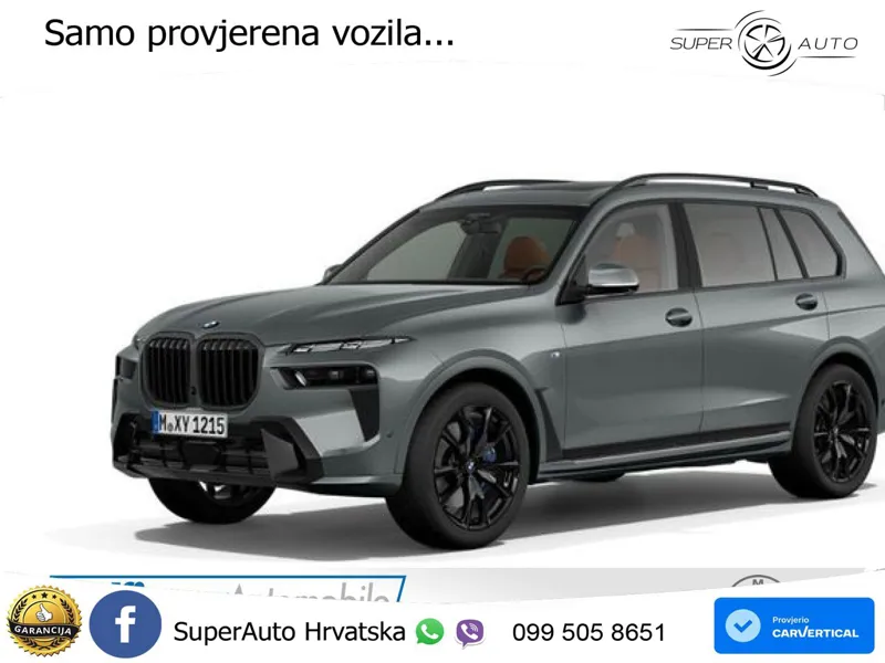 BMW X7 40d (352 KS) xDrive Steptronic M Sport ACC+HEAD+4xGR SJED+360+PANO