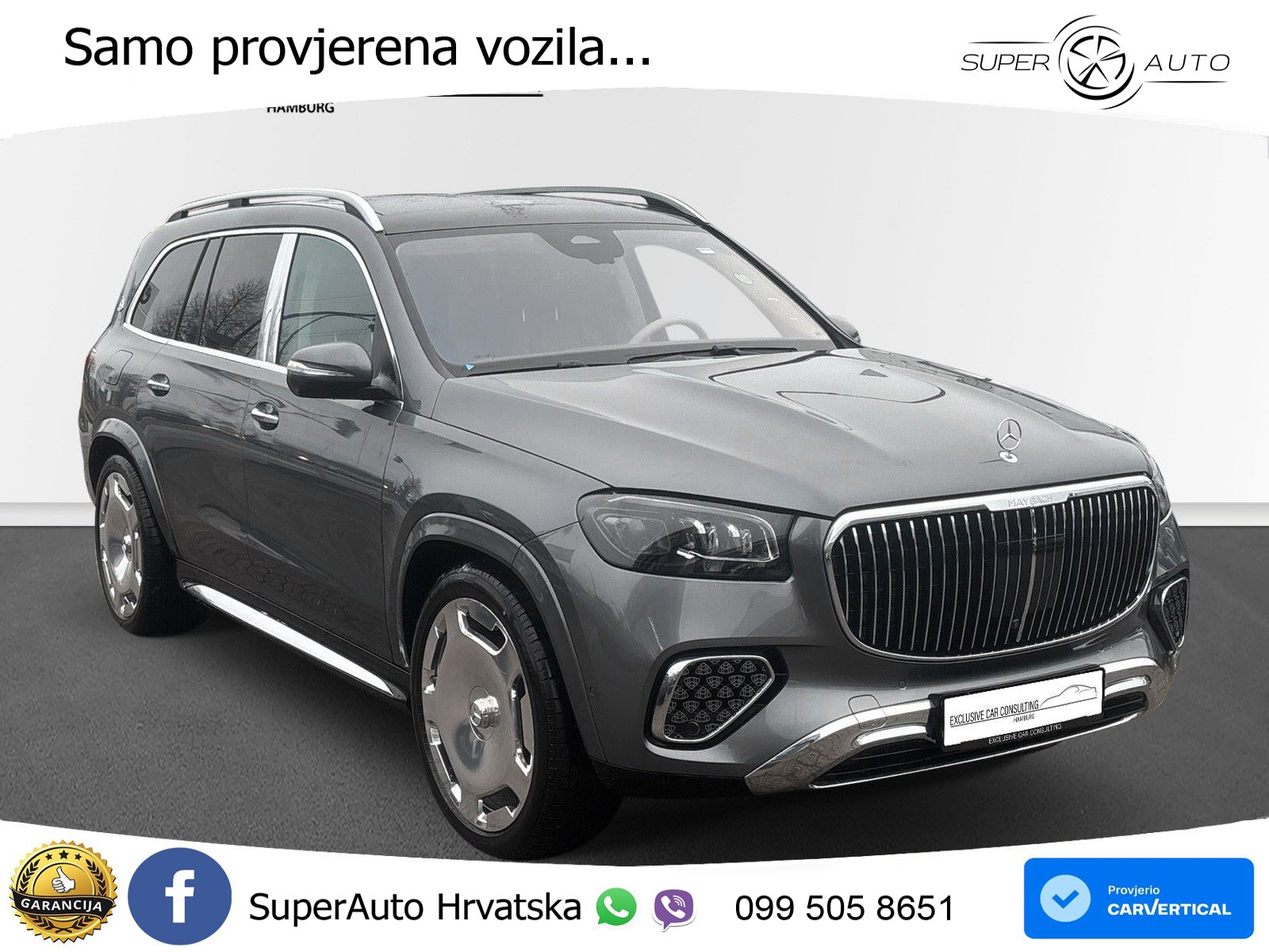 Mercedes Maybach GLS 600 V8 (557 KS) EQ Boost 4MATIC 9G-TRONIC ACC+HEAD+4xGR SJED+360+PANO