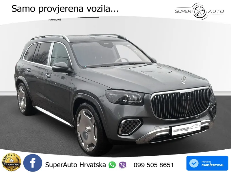 Mercedes Maybach GLS 600 V8 (557 KS) EQ Boost 4MATIC 9G-TRONIC ACC+HEAD+4xGR SJED+360+PANO