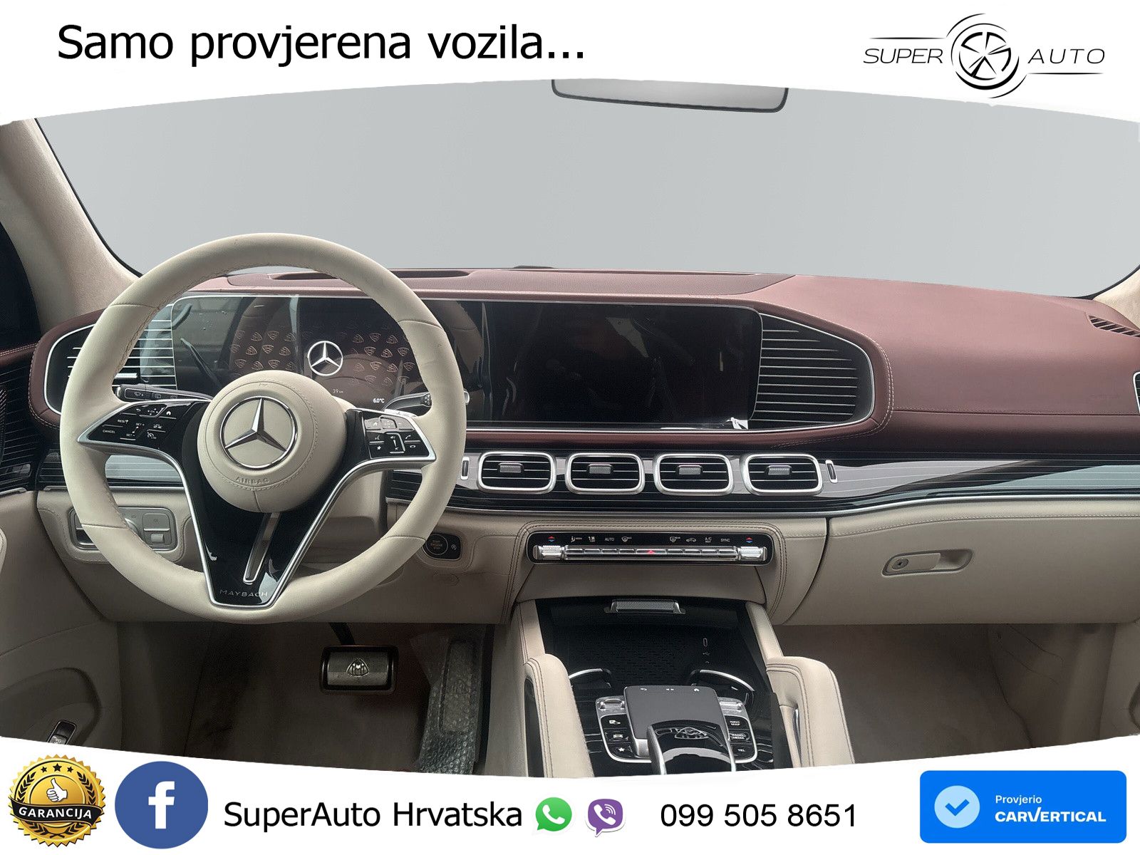 Mercedes Maybach GLS 600 V8 (557 KS) EQ Boost 4MATIC 9G-TRONIC ACC+HEAD+4xGR SJED+360+PANO