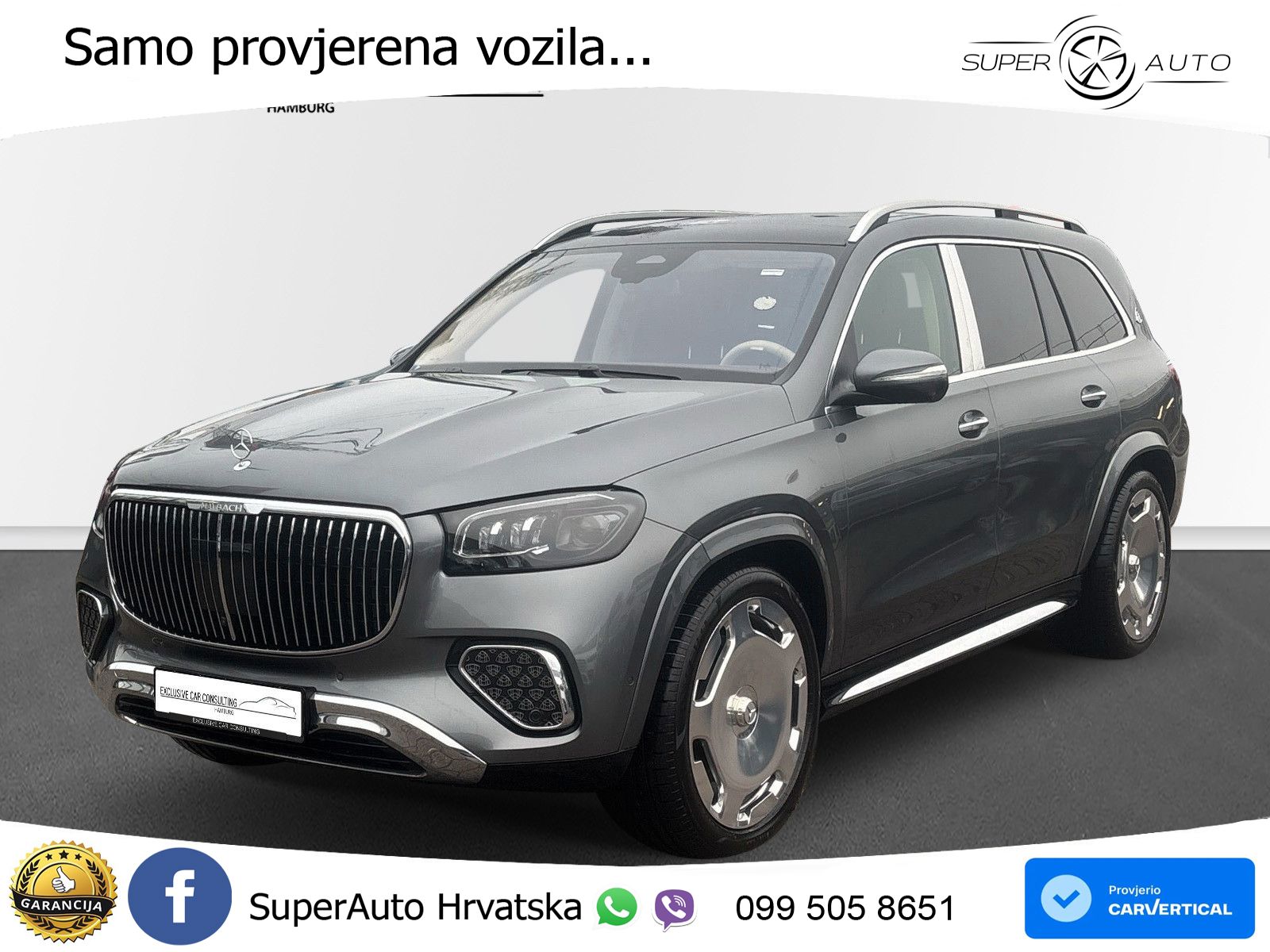 Mercedes Maybach GLS 600 V8 (557 KS) EQ Boost 4MATIC 9G-TRONIC ACC+HEAD+4xGR SJED+360+PANO