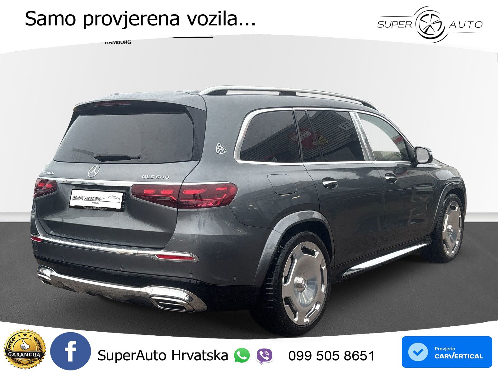 Mercedes Maybach GLS 600 V8 (557 KS) EQ Boost 4MATIC 9G-TRONIC ACC+HEAD+4xGR SJED+360+PANO