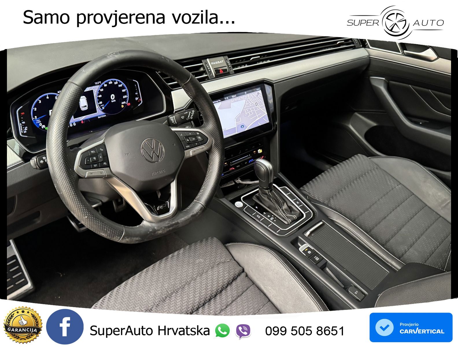 Volkswagen Passat Variant 2.0 TSI (190 KS) DSG R-Line LED+GR SJED+ACC