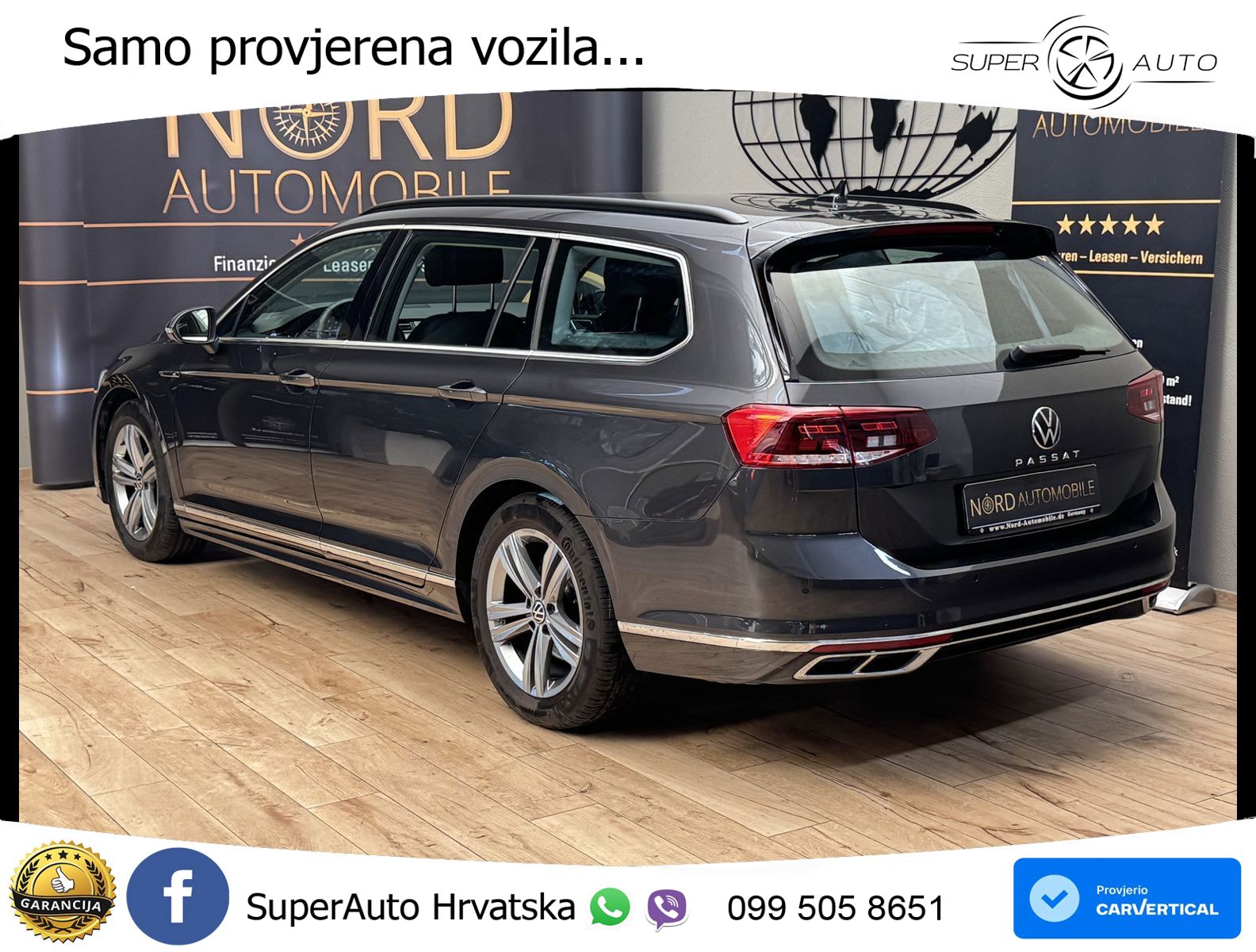 Volkswagen Passat Variant 2.0 TSI (190 KS) DSG R-Line LED+GR SJED+ACC