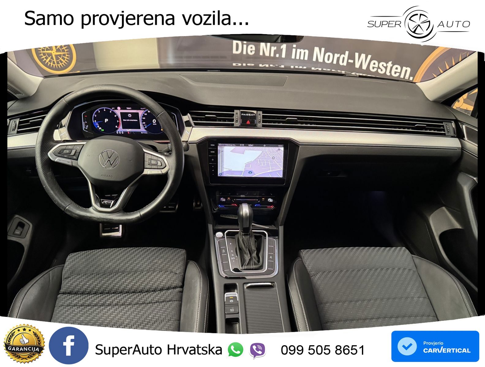 Volkswagen Passat Variant 2.0 TSI (190 KS) DSG R-Line LED+GR SJED+ACC