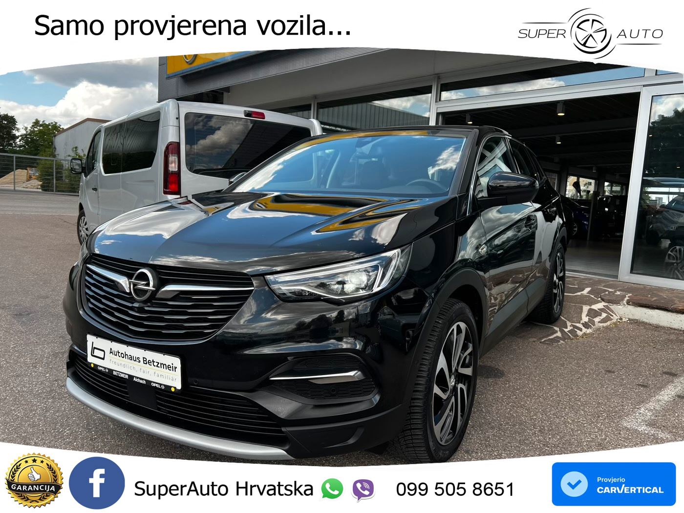 Opel Grandland X 2.0d (177 KS) Automatic LED+GR SJED+ACC