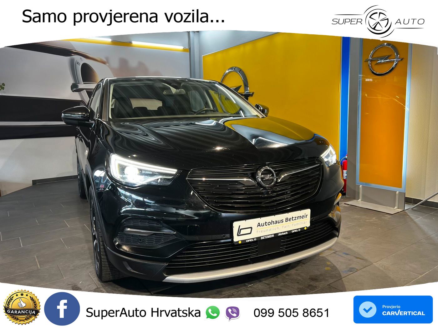 Opel Grandland X 2.0d (177 KS) Automatic LED+GR SJED+ACC