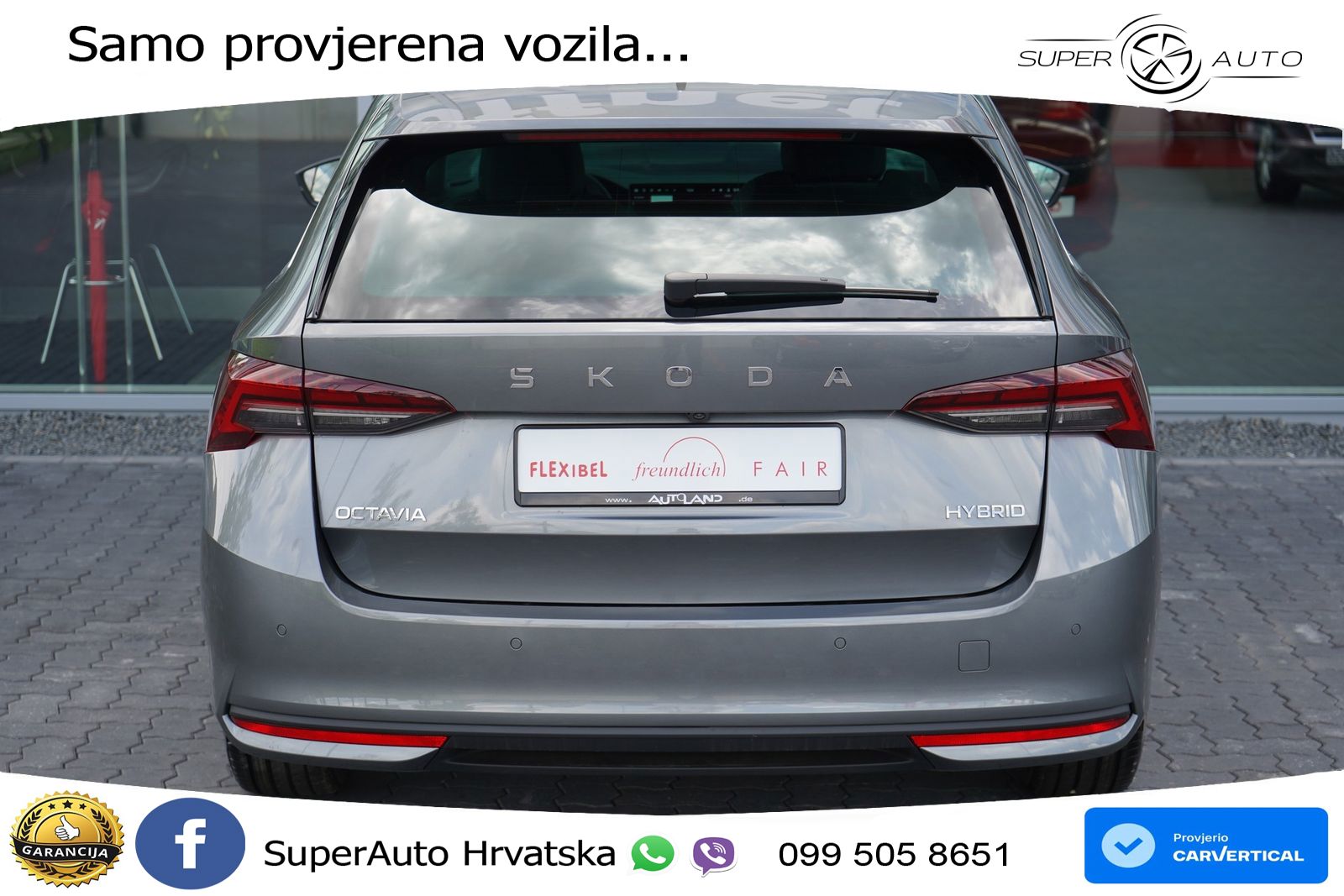 Škoda Octavia Combi 1.5 TSI (150 KS) DSG LED+GR SJED+ACC