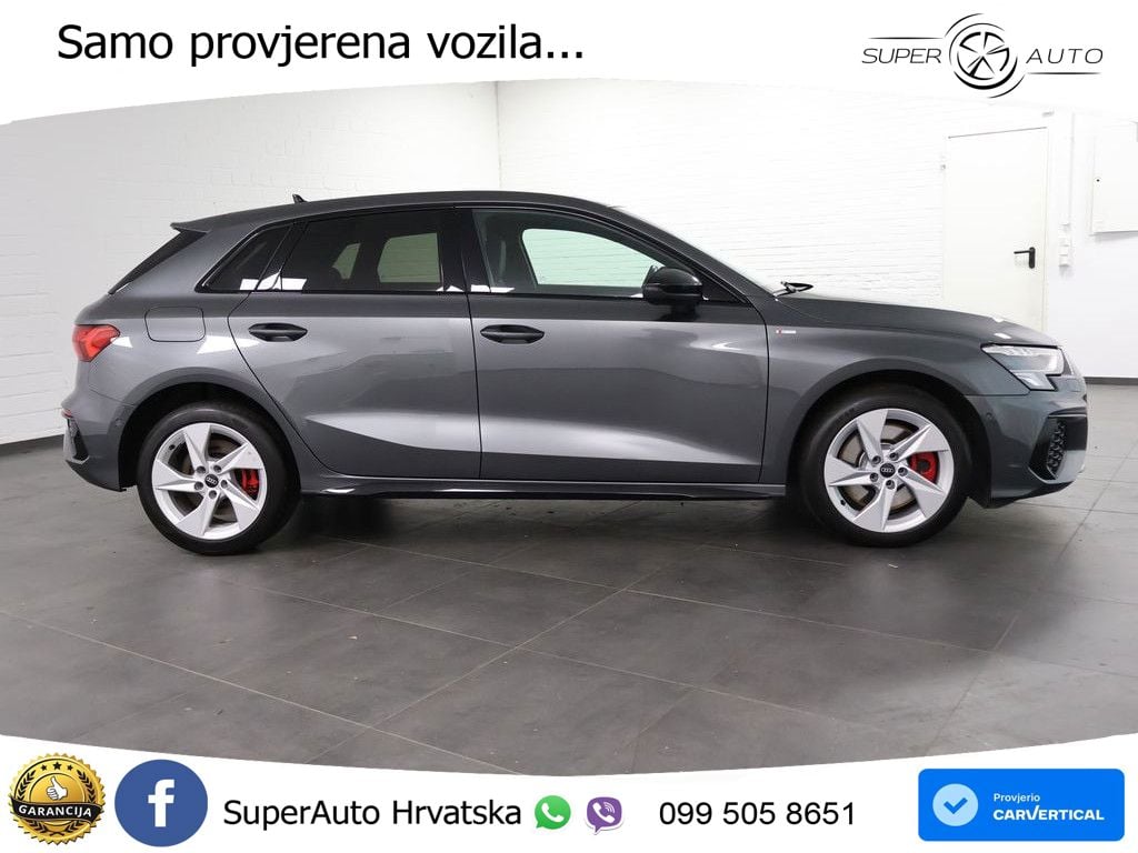 Audi A3 45 TFSIe (245 KS) S tronic S line LED+GR SJED+ACC