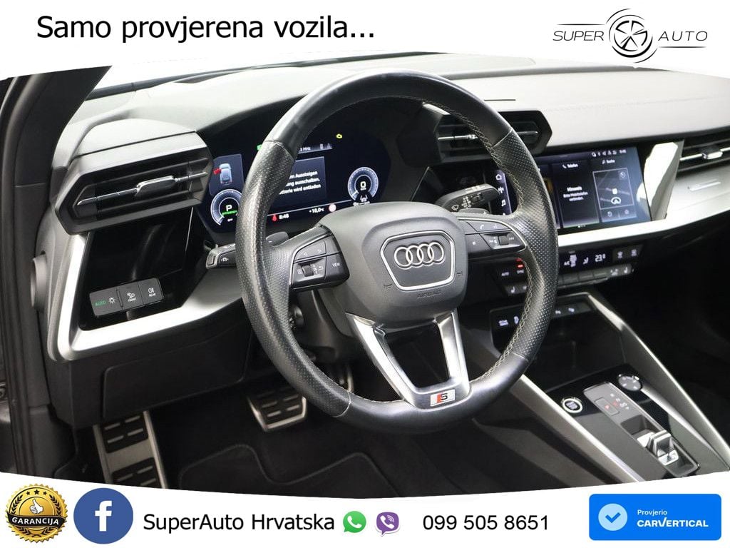Audi A3 45 TFSIe (245 KS) S tronic S line LED+GR SJED+ACC