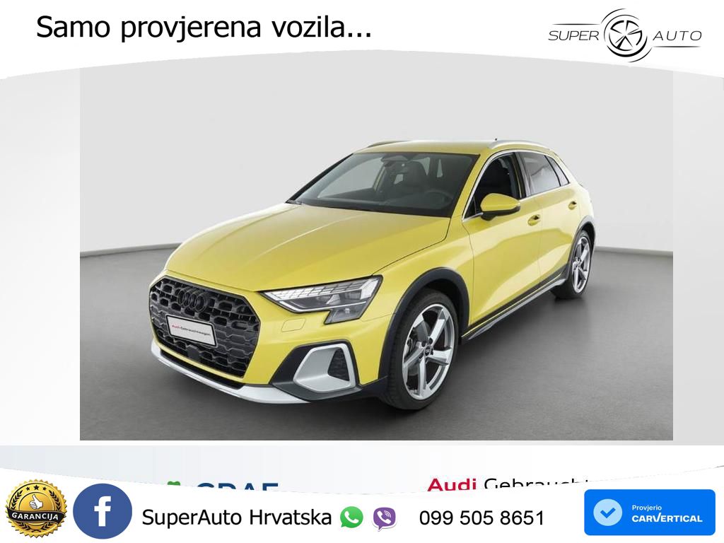 Audi A3 allstreet 35 TDI (150 KS) S tronic LED+GR SJED+ACC