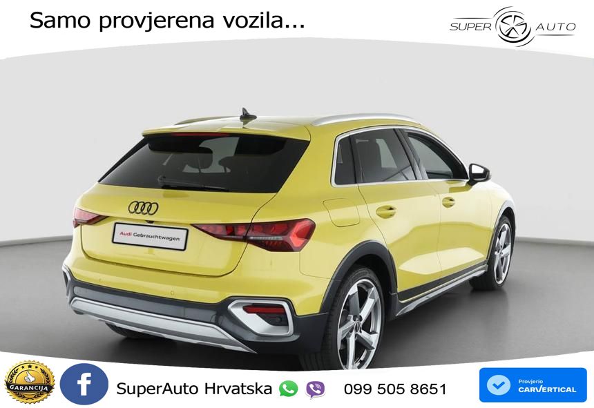 Audi A3 allstreet 35 TDI (150 KS) S tronic LED+GR SJED+ACC