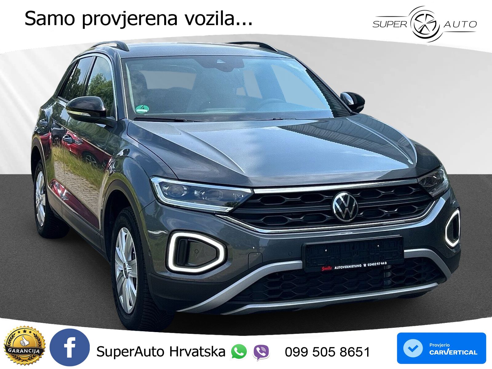 Volkswagen T-Roc 1.5 TSI (150 KS) DSG LED+GR SJED+ACC