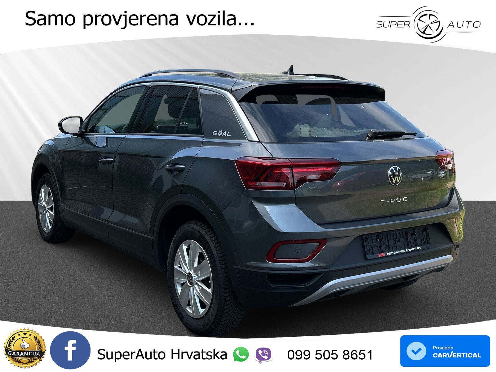 Volkswagen T-Roc 1.5 TSI (150 KS) DSG LED+GR SJED+ACC