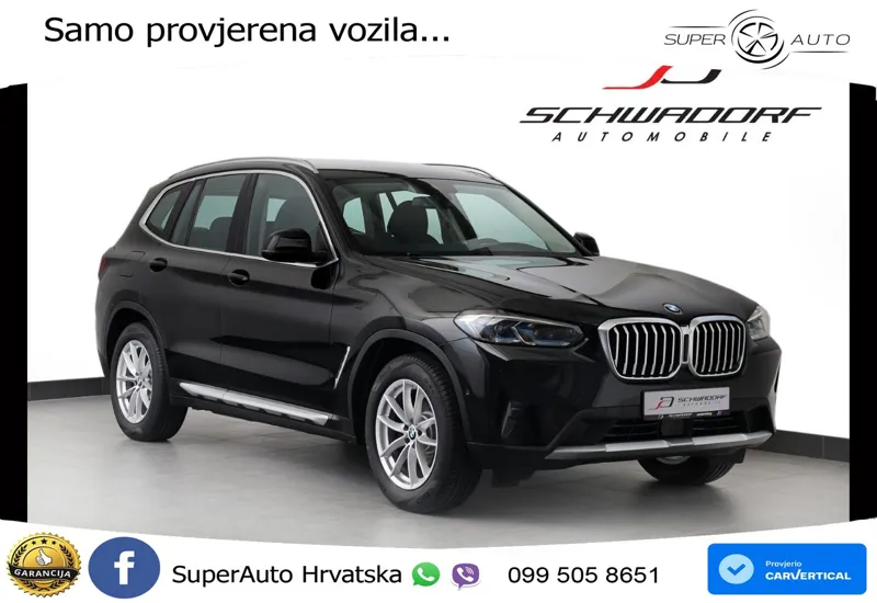 BMW X3 20d xDrive Steptronic LED+GR SJED+ACC