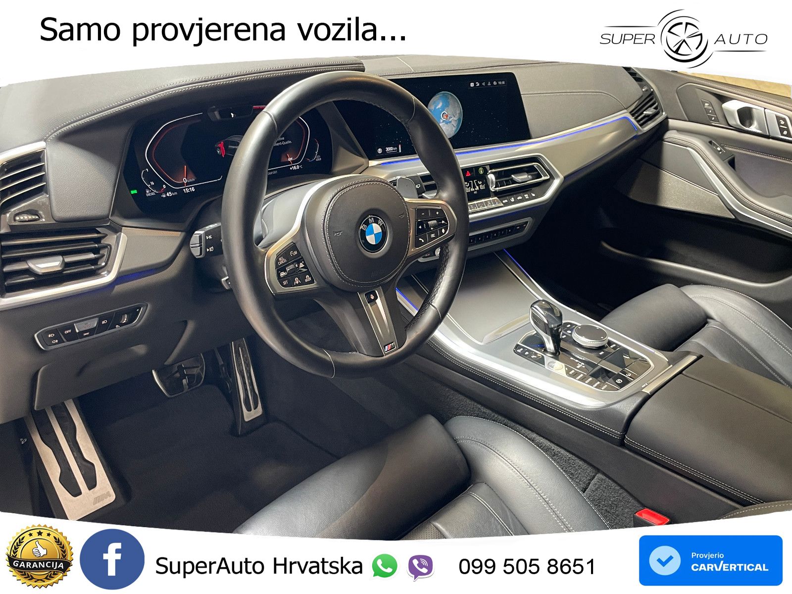 BMW X5 30d (286 KS) xDrive Steptronic M Sport LED+GR SJED+ACC