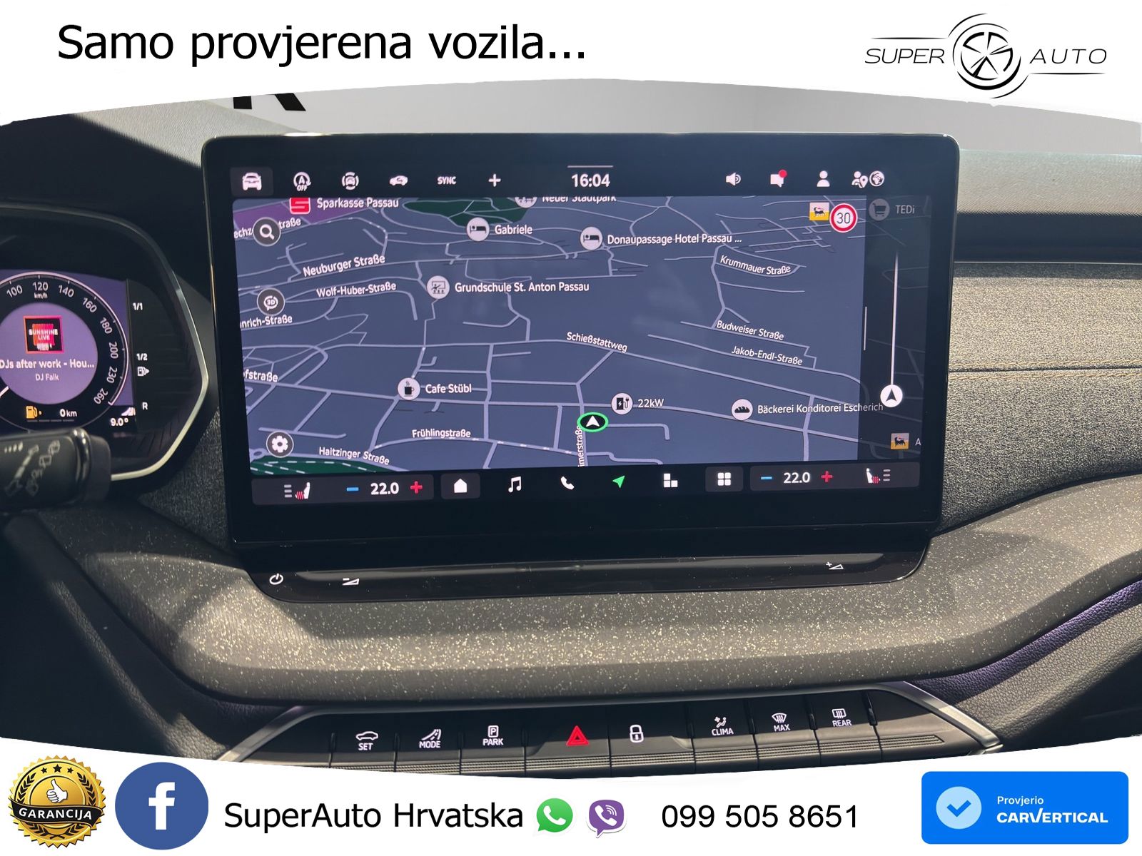 Škoda Octavia Combi 1.5 TSI (150 KS) DSG LED+GR SJED+ACC
