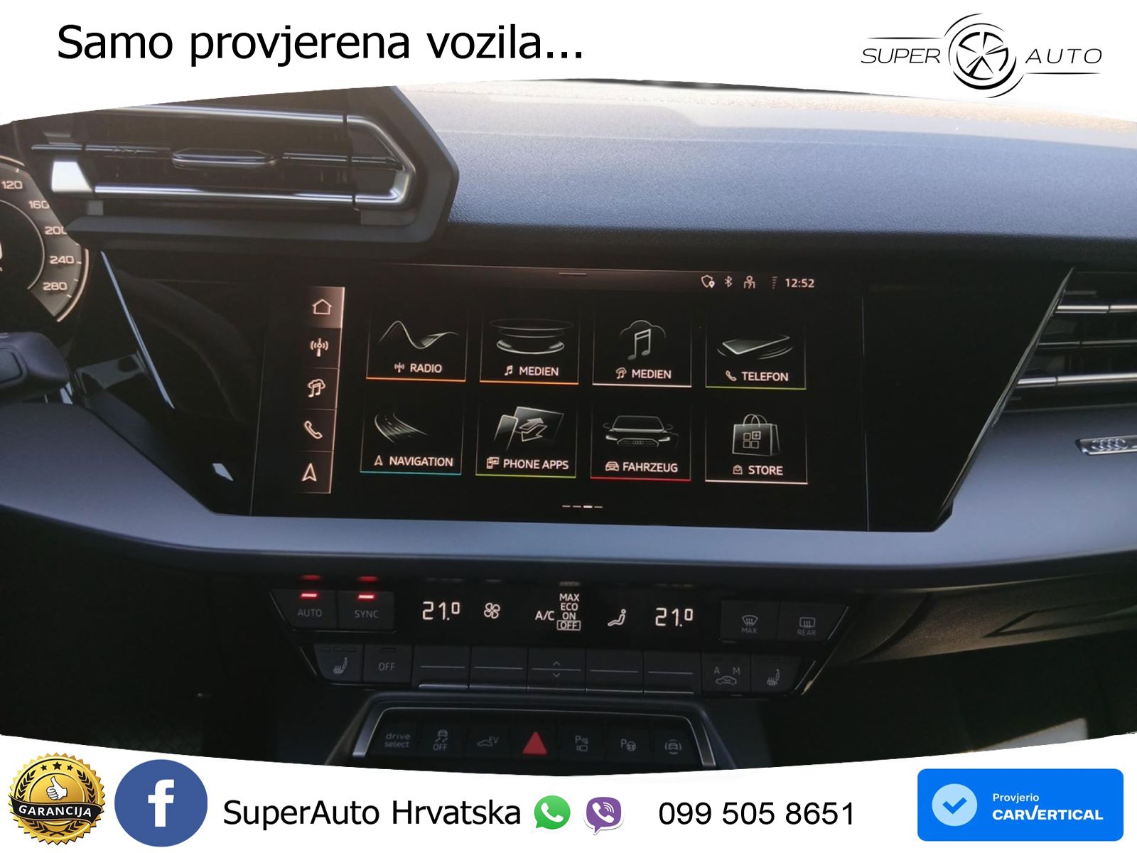Audi A3 Sportback 40 TFSI e (204 KS) Plug-in Hybrid S tronic S line LED+GR SJED+ACC