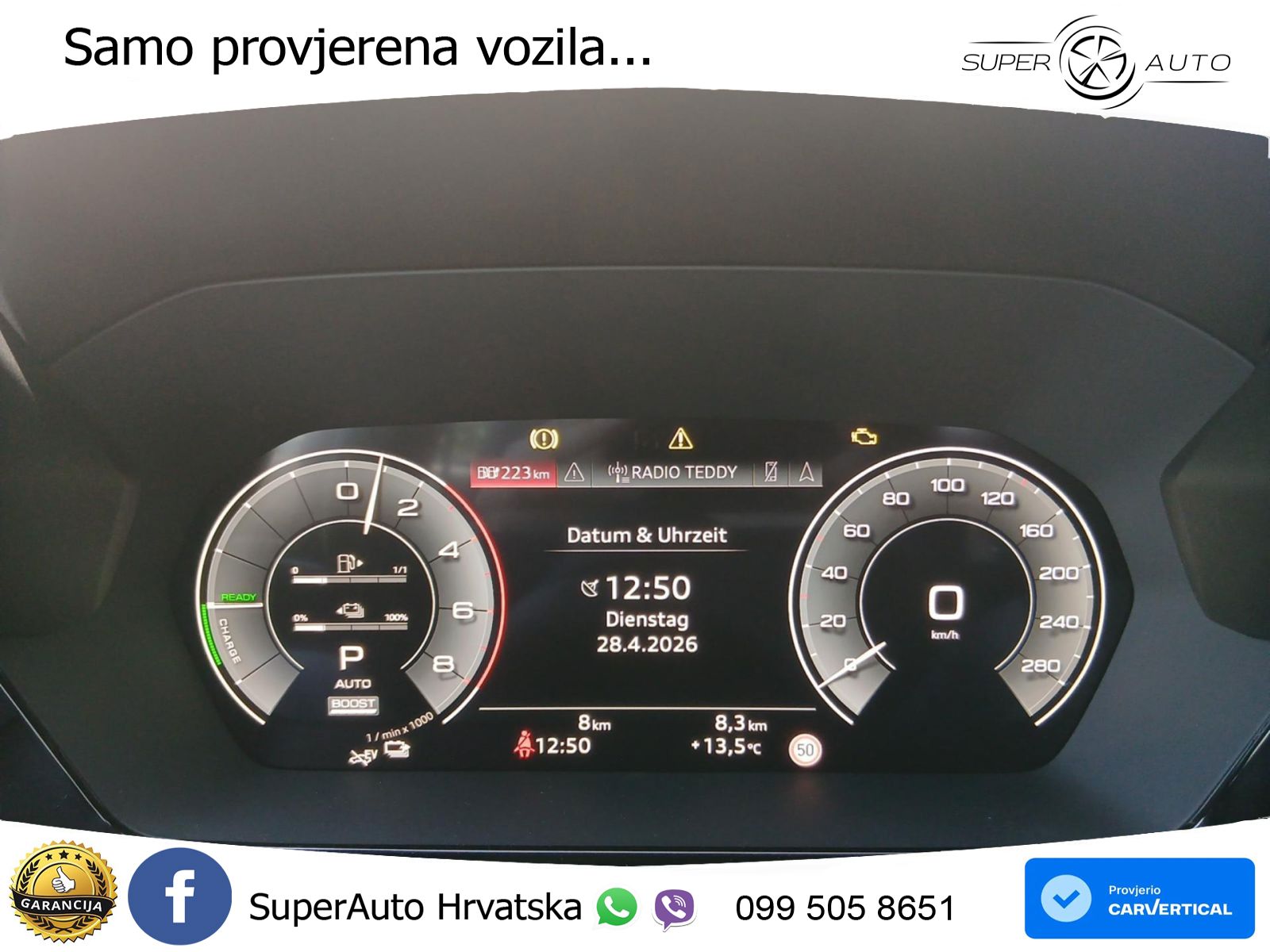 Audi A3 Sportback 40 TFSI e (204 KS) Plug-in Hybrid S tronic S line LED+GR SJED+ACC