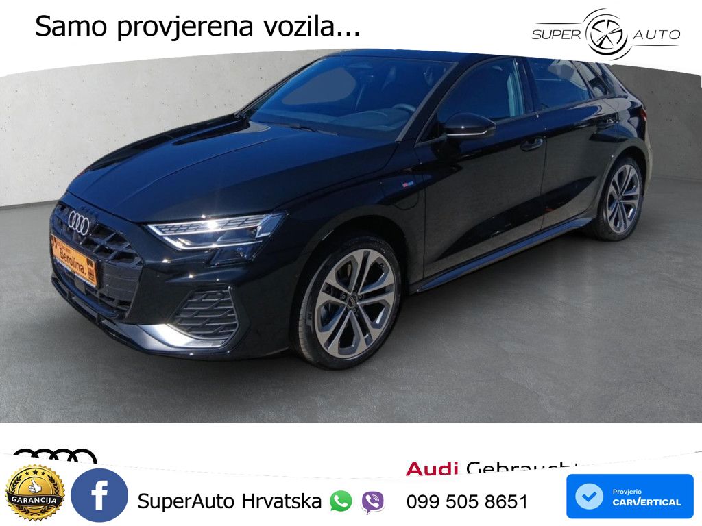 Audi A3 Sportback 40 TFSI e (204 KS) Plug-in Hybrid S tronic S line LED+GR SJED+ACC