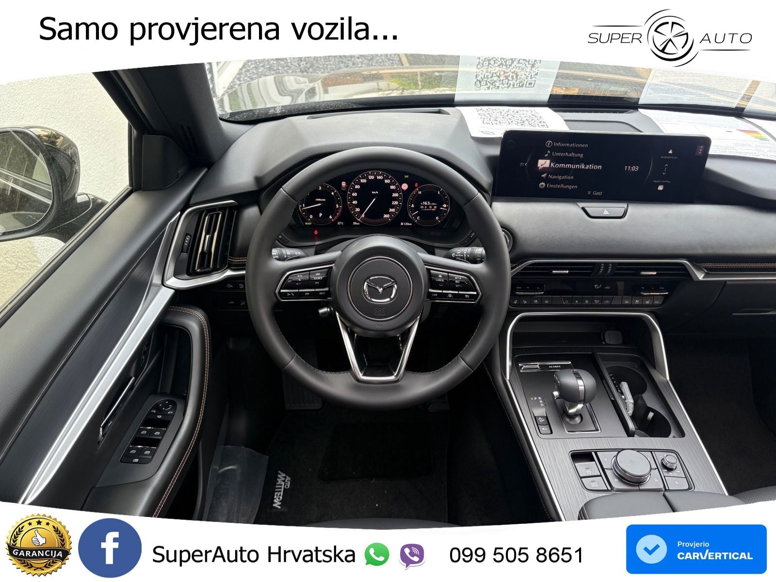 Mazda CX-60 3.3 e-Skyactiv D (254 KS) AWD Automatic LED+GR SJED+ACC