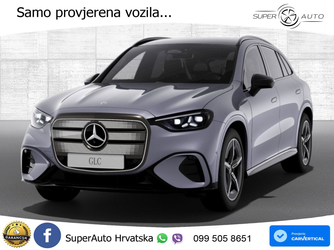 Mercedes GLC 400 94 kWh (489 KS) 4MATIC EQ Technology AMG LED+GR SJED+ACC