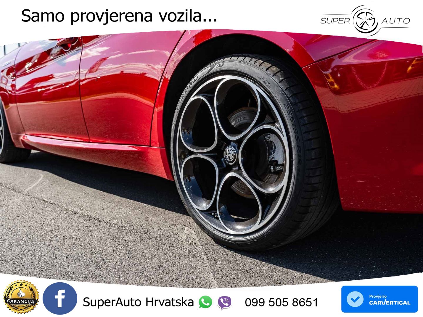 Alfa Romeo Giulia 2.0 Turbo (280 KS) AWD Automatic LED+GR SJED+ACC