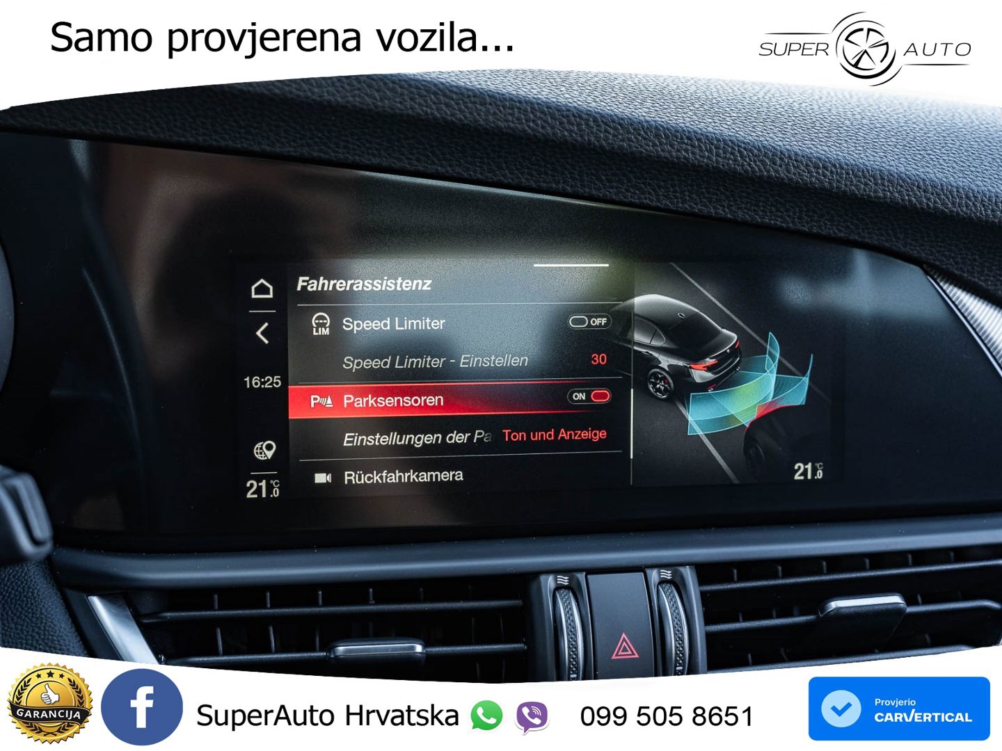 Alfa Romeo Giulia 2.0 Turbo (280 KS) AWD Automatic LED+GR SJED+ACC