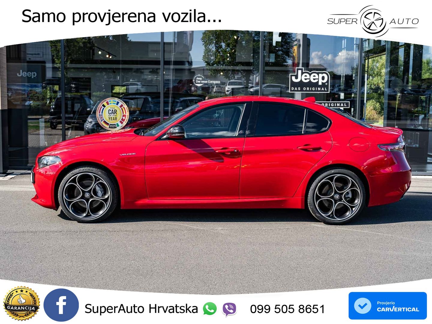Alfa Romeo Giulia 2.0 Turbo (280 KS) AWD Automatic LED+GR SJED+ACC