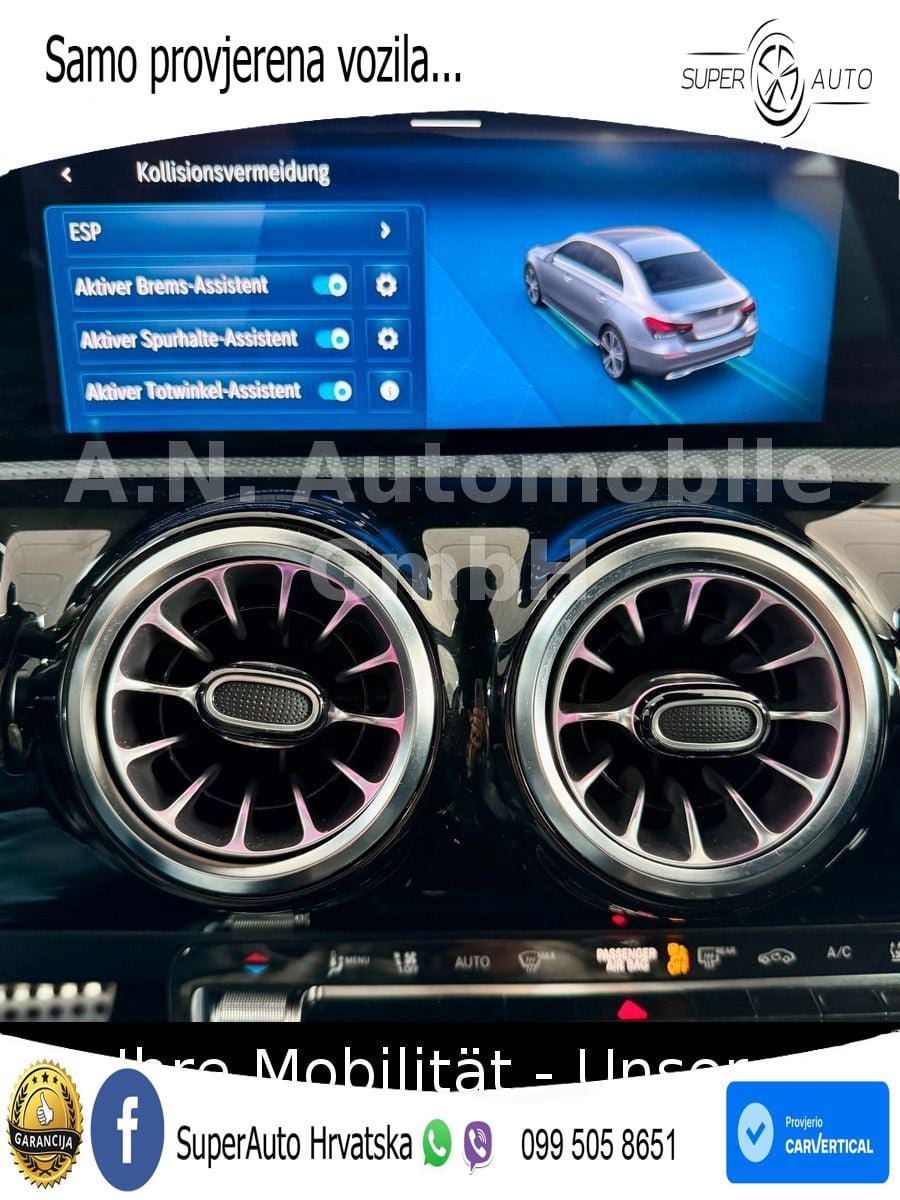 Mercedes-Benz A 250e 8G-DCT AMG LED+GR SJED+ACC