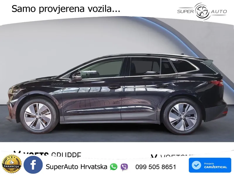 Škoda Enyaq 85x 82 kWh (286 KS) AWD LED+GR SJED+ACC