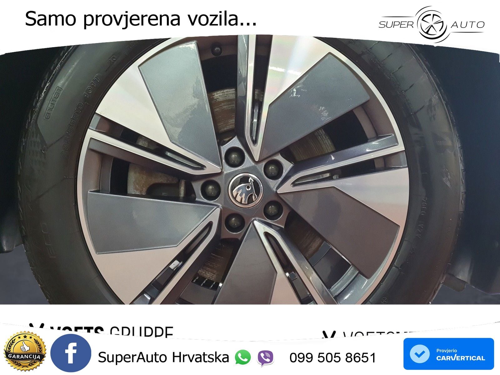 Škoda Enyaq 85x 82 kWh (286 KS) AWD LED+GR SJED+ACC