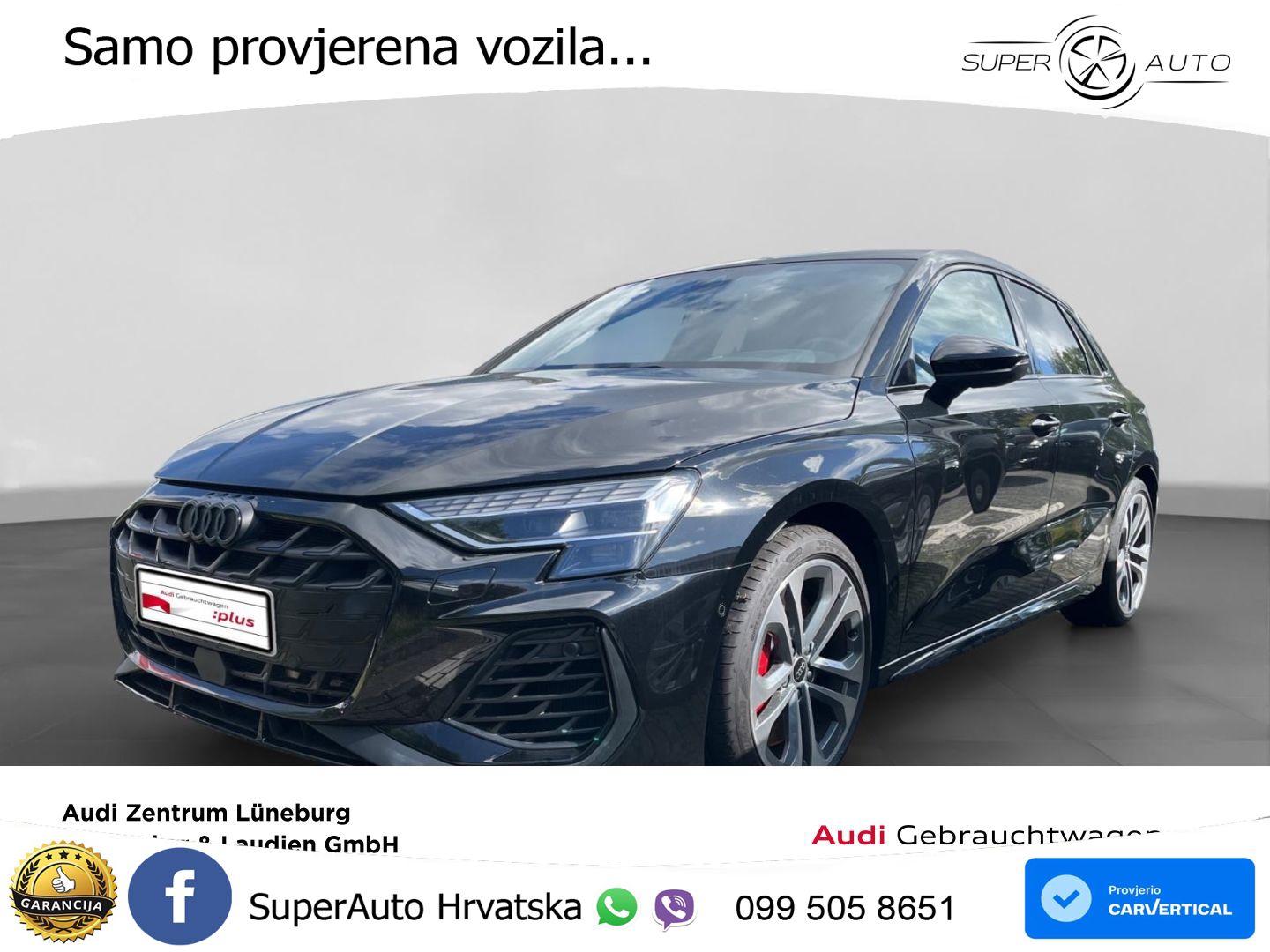 Audi S3 2.0 TFSI (333 KS) quattro S tronic MATRIX+GR SJED+KAM