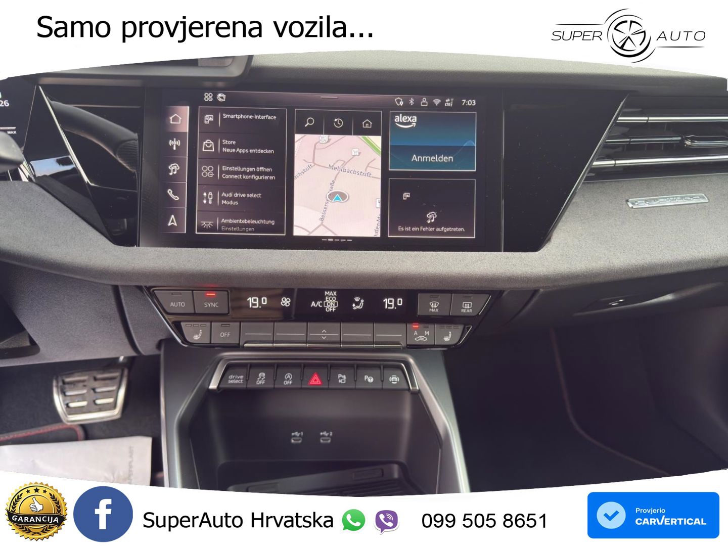Audi S3 2.0 TFSI (333 KS) quattro S tronic MATRIX+GR SJED+KAM