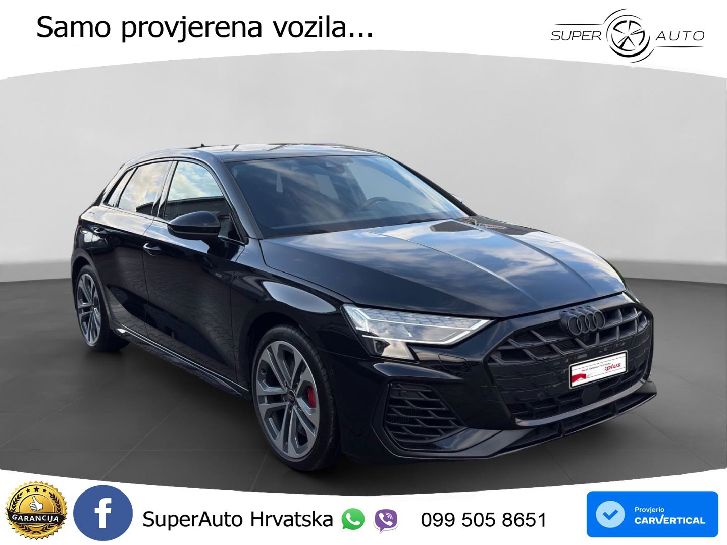 Audi S3 2.0 TFSI (333 KS) quattro S tronic MATRIX+GR SJED+KAM