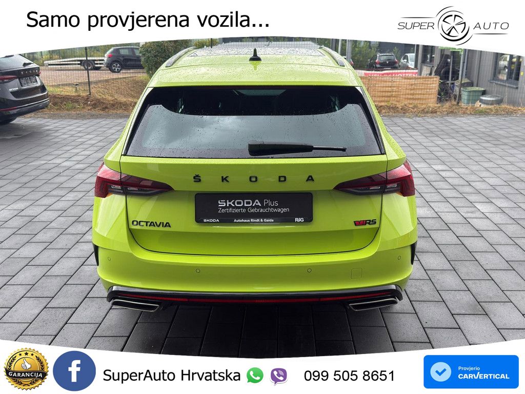 Škoda Octavia Combi RS 2.0 TSI (245 KS) DSG LED+GR SJED+ACC