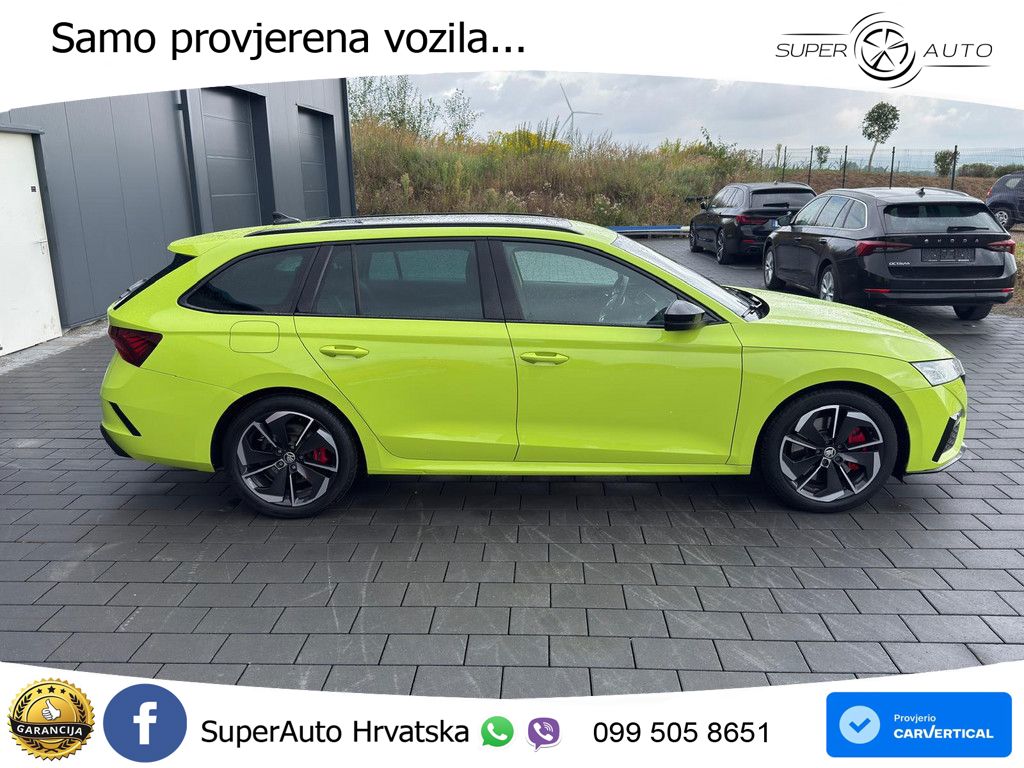 Škoda Octavia Combi RS 2.0 TSI (245 KS) DSG LED+GR SJED+ACC
