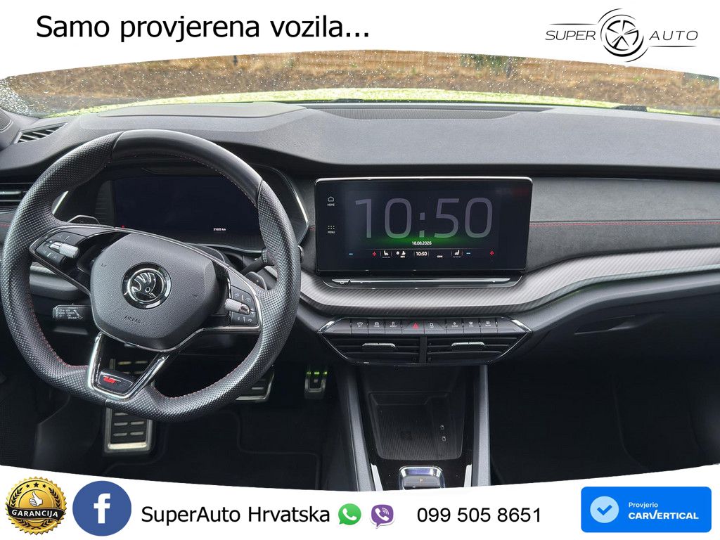 Škoda Octavia Combi RS 2.0 TSI (245 KS) DSG LED+GR SJED+ACC