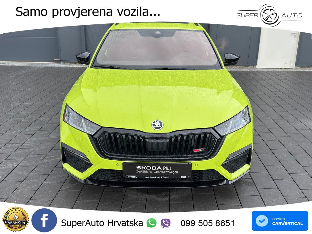 Škoda Octavia Combi RS 2.0 TSI (245 KS) DSG LED+GR SJED+ACC