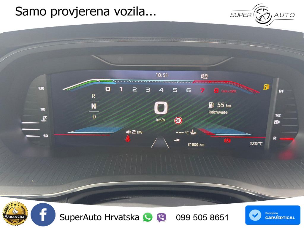 Škoda Octavia Combi RS 2.0 TSI (245 KS) DSG LED+GR SJED+ACC